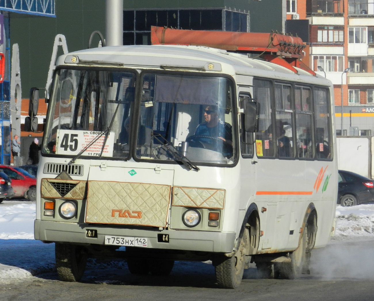 Кемеровская область - Кузбасс, ПАЗ-32054 № Т 753 НХ 142