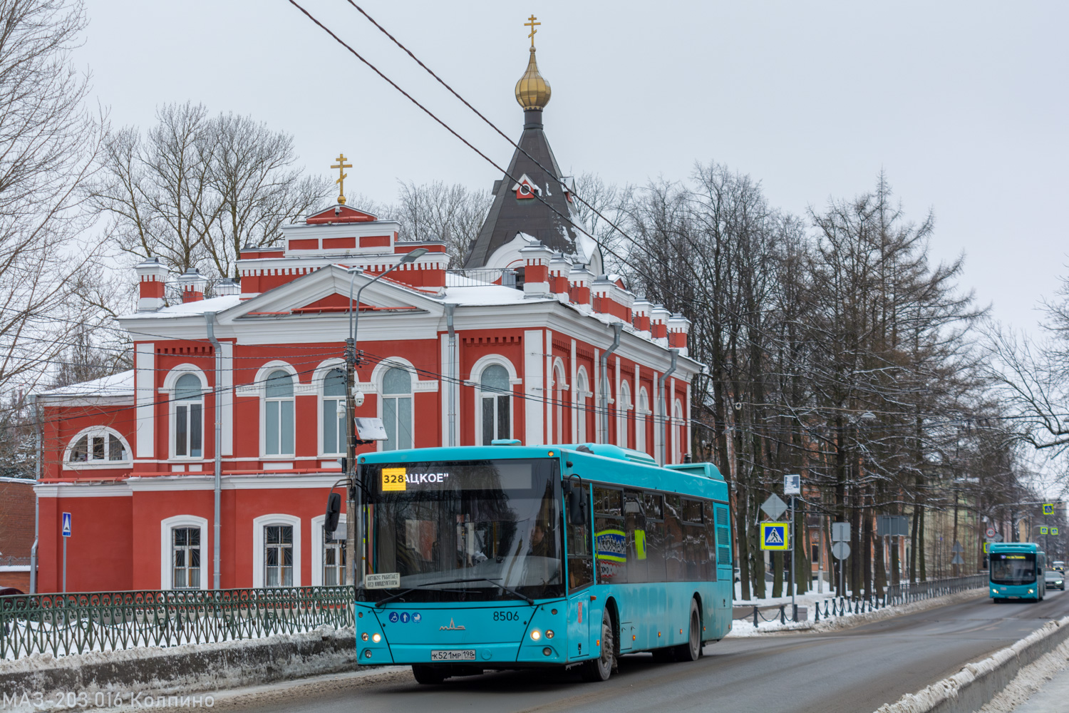 Санкт-Петербург, МАЗ-203.016 № 8506