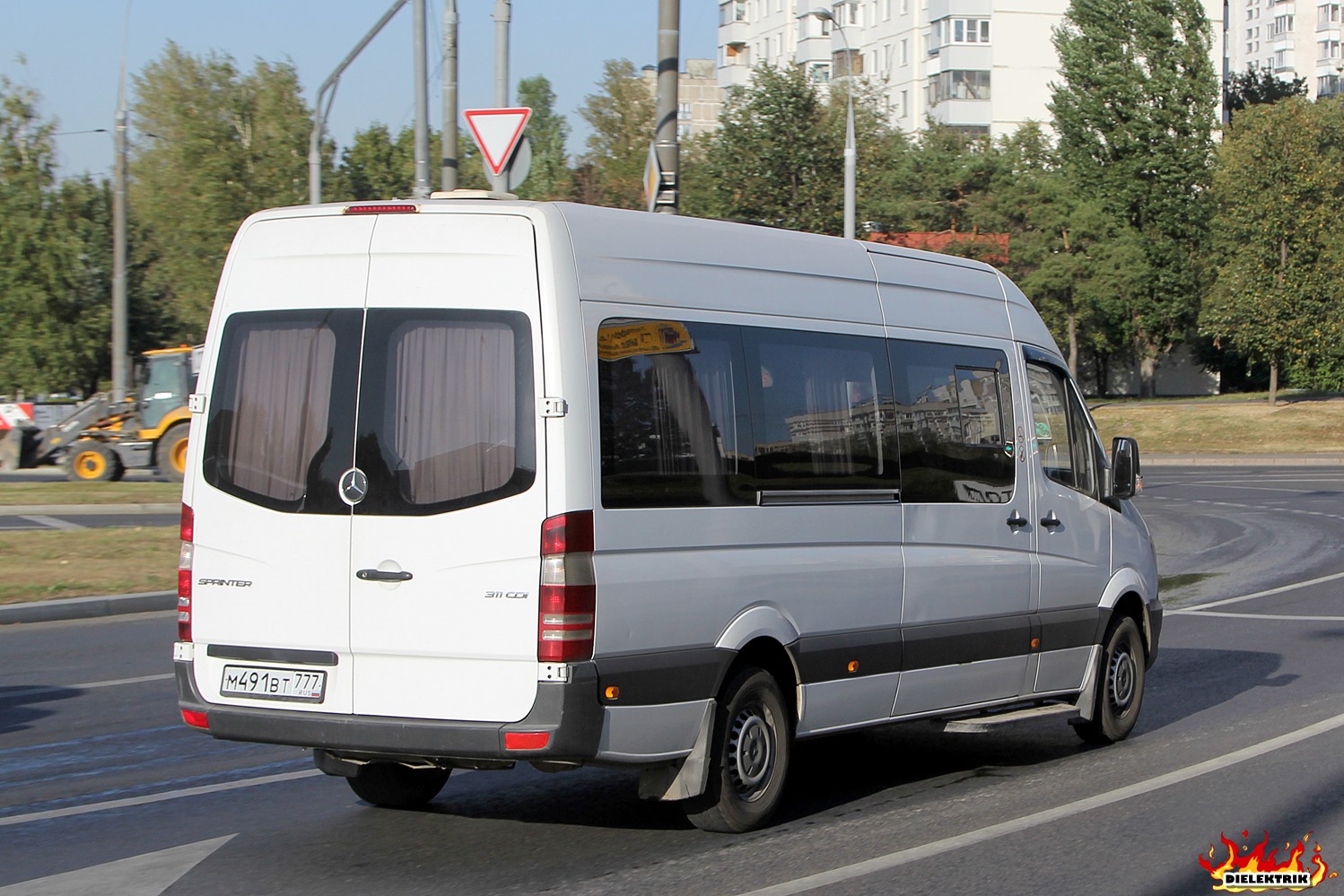 Москва, Луидор-223640 (MB Sprinter) № М 491 ВТ 777
