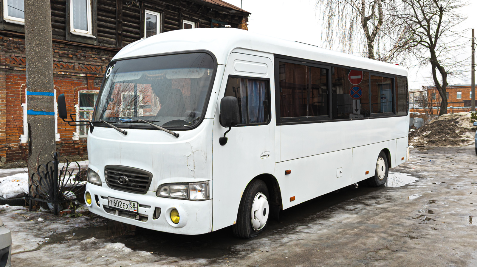 Пензенская область, Hyundai County LWB (ТагАЗ) № Т 602 ЕХ 58