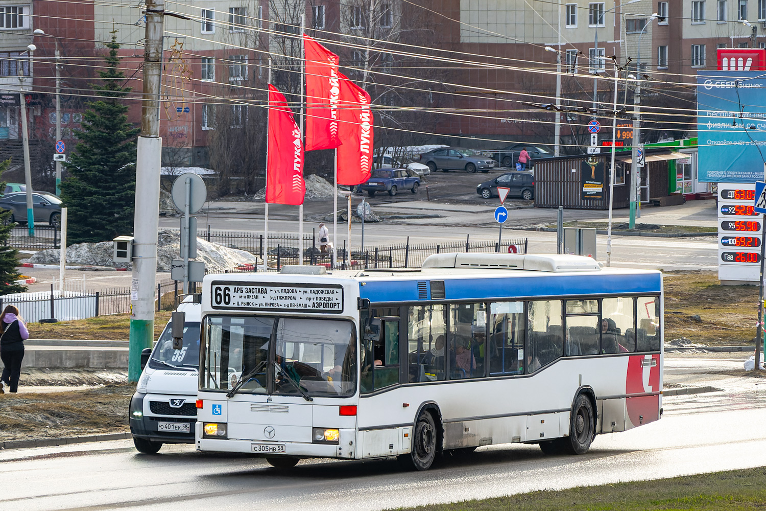 Пензенская область, Mercedes-Benz O405N2 № С 305 МВ 58