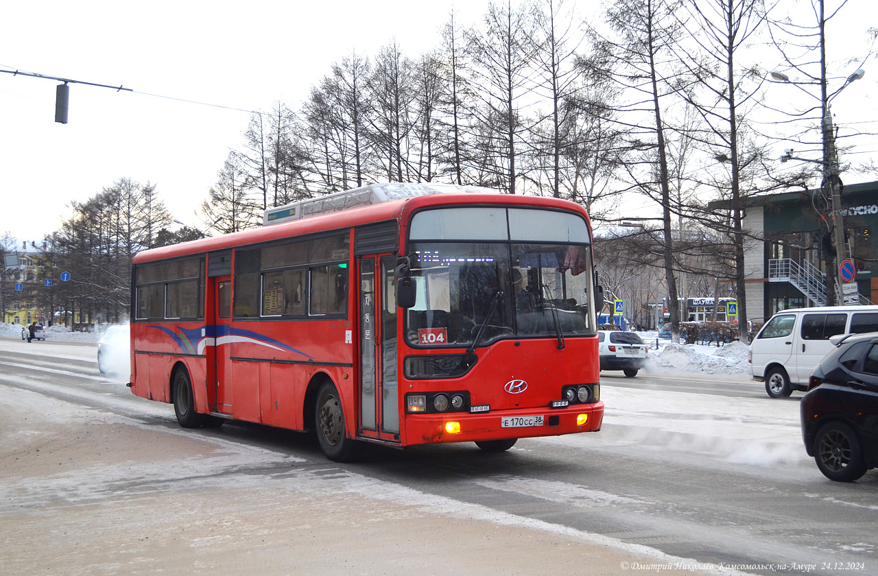 Habarovskiy kray, Hyundai AeroCity 540 # Е 170 СС 38 Habarovskiy kray, Hyundai AeroCity 540 # Е 170 СС 38