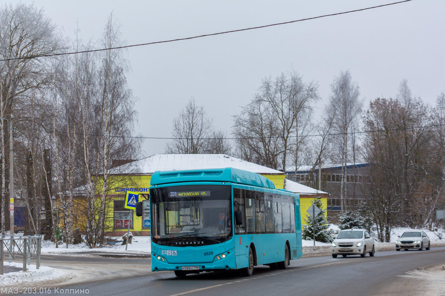 Санкт-Петербург, Volgabus-5270.G4 (CNG) № 6529