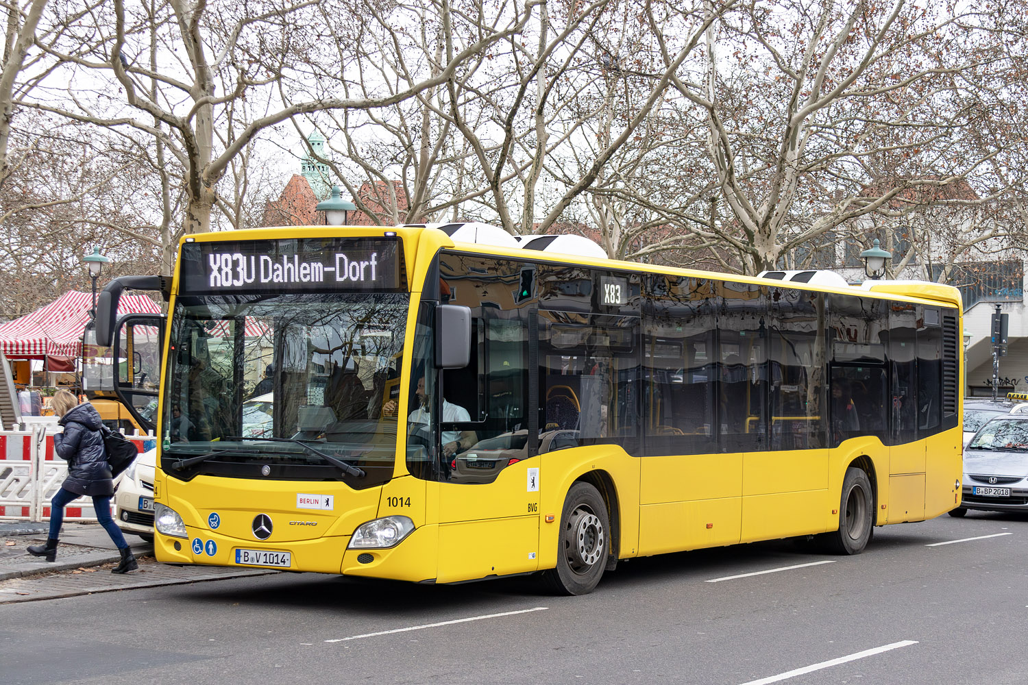 Берлин, Mercedes-Benz Citaro C2 № 1014