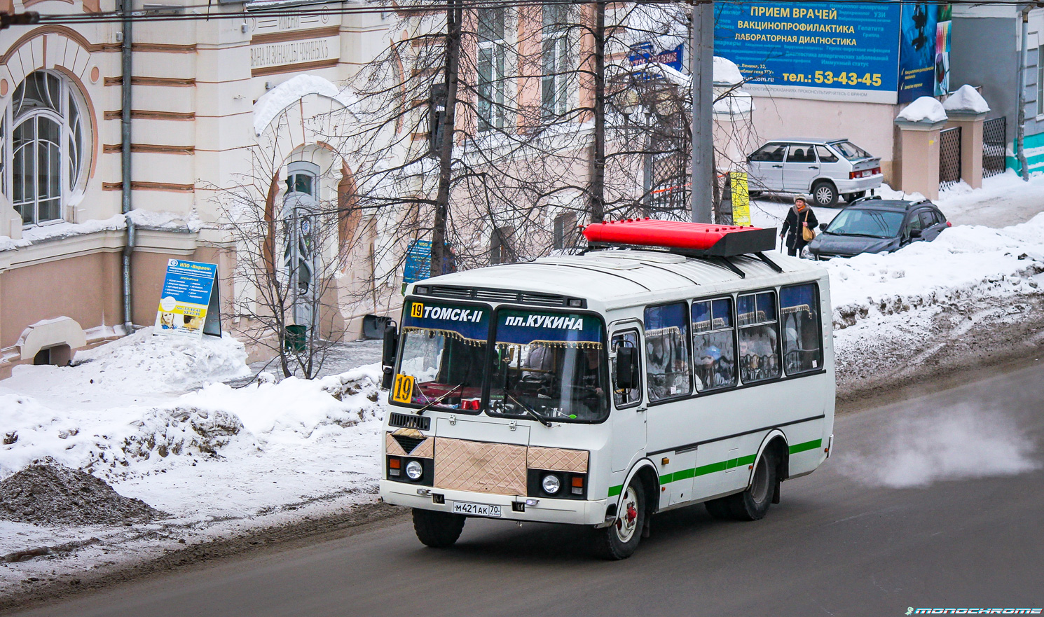 Томская область, ПАЗ-32054 № М 421 АК 70