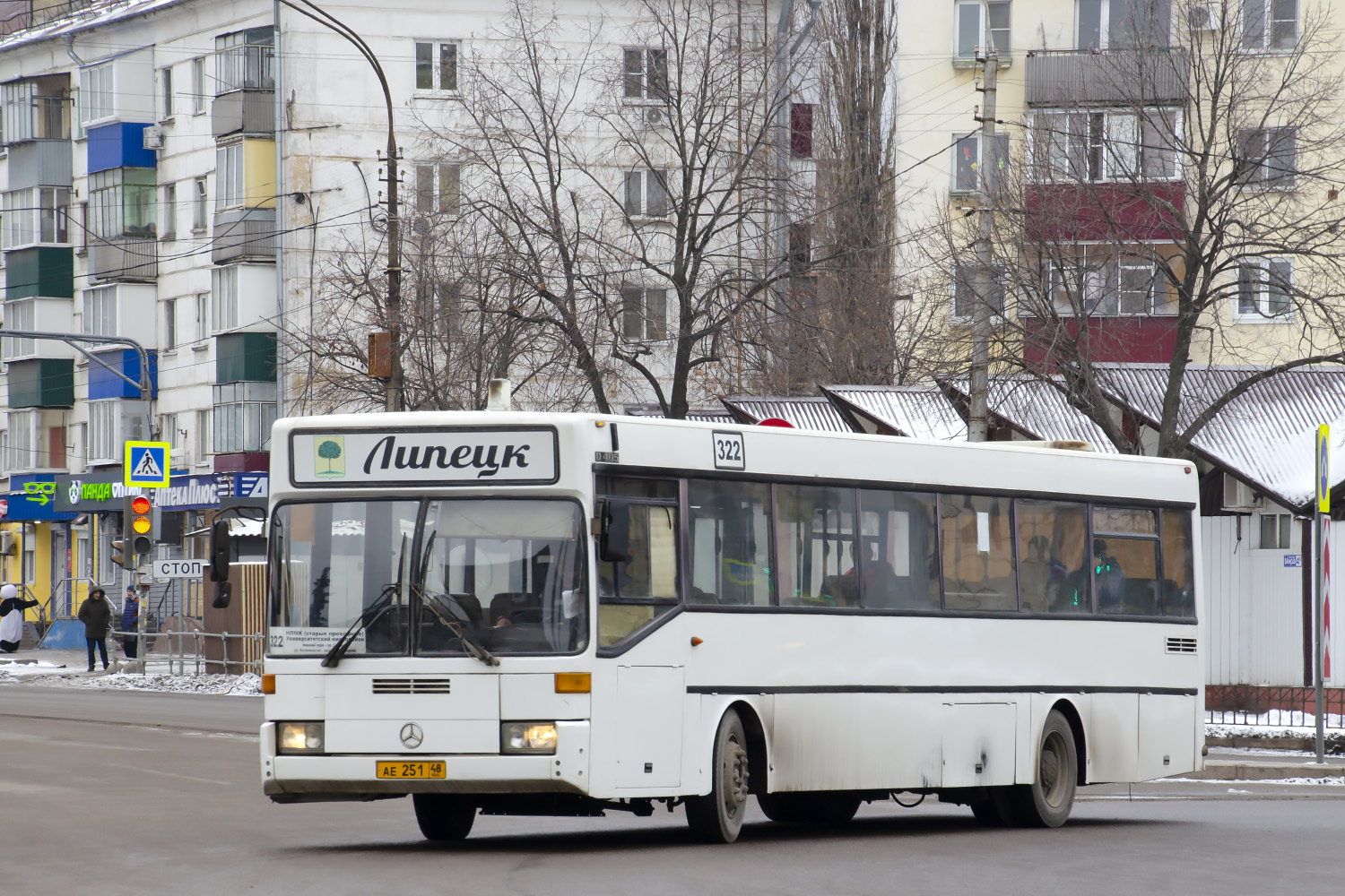 Липецкая область, Mercedes-Benz O405 № АЕ 251 48