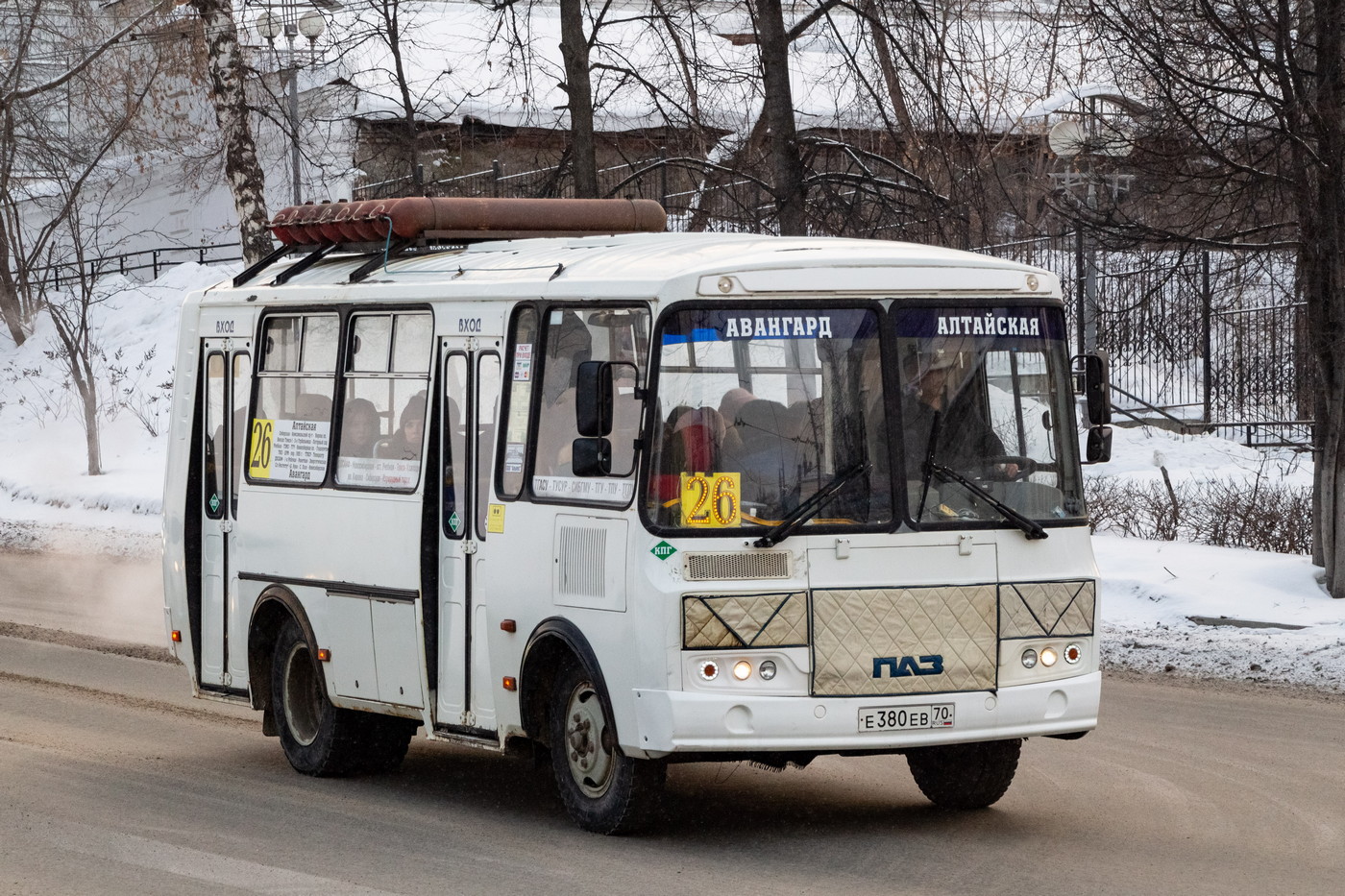 Томская область, ПАЗ-32054 № Е 380 ЕВ 70