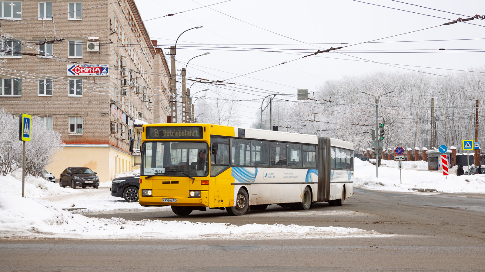 Пермский край, Mercedes-Benz O405G № К 452 МЕ 159