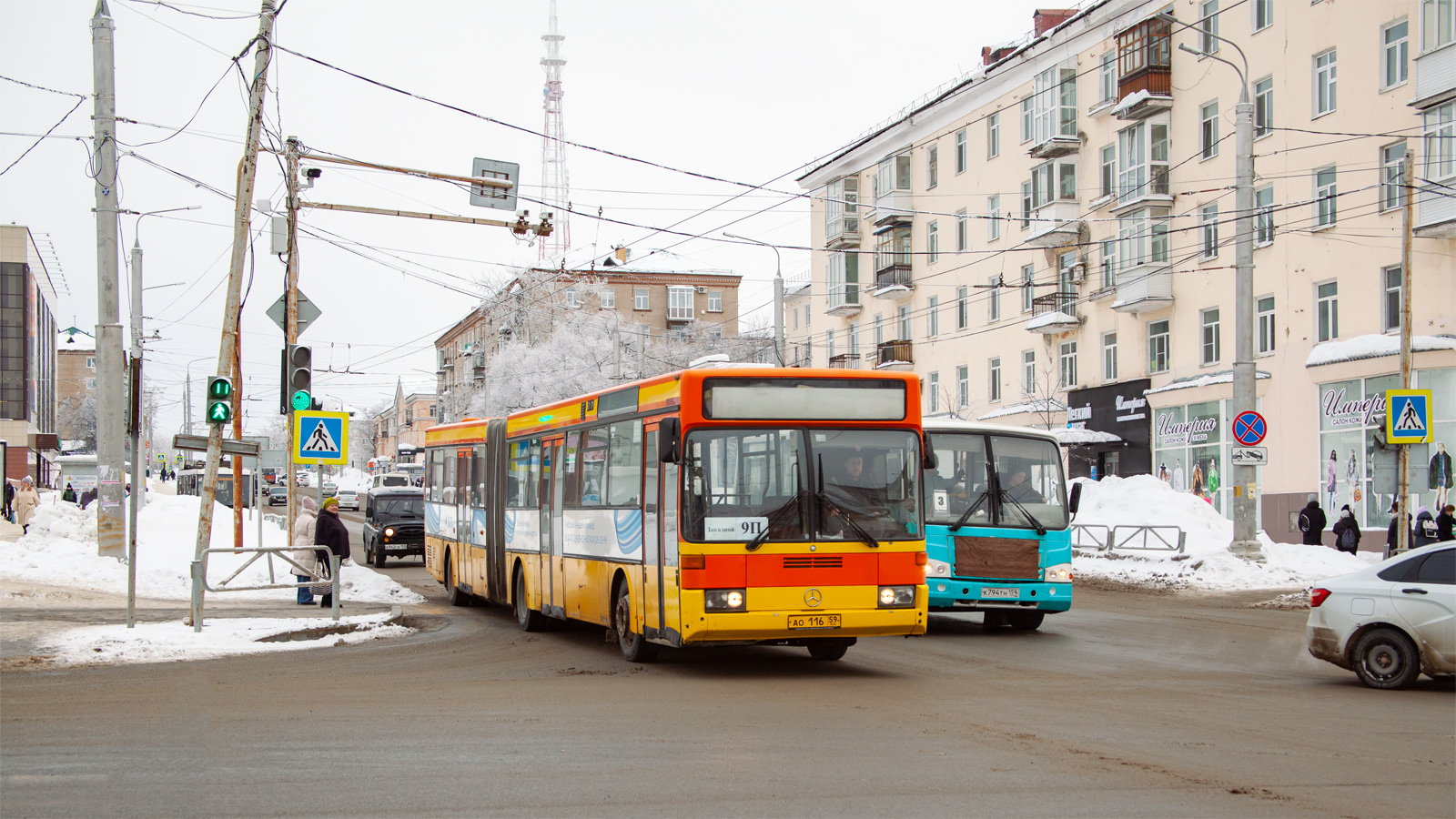 Пермский край, Mercedes-Benz O405G № АО 116 59