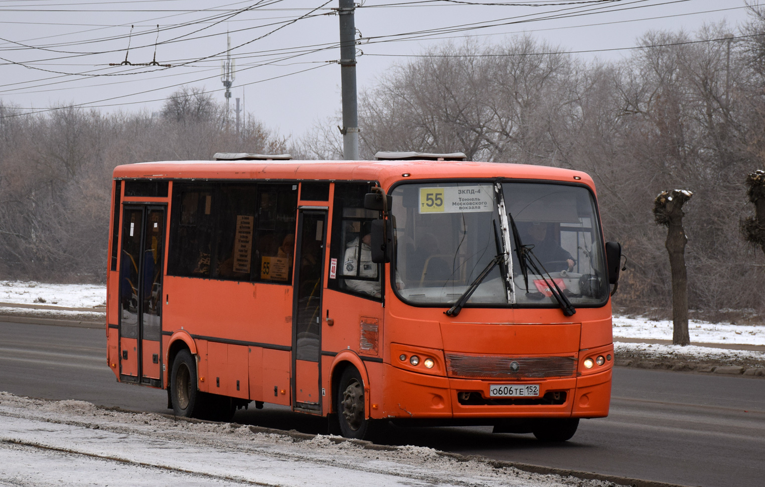 Нижегородская область, ПАЗ-320414-04 "Вектор" № О 606 ТЕ 152