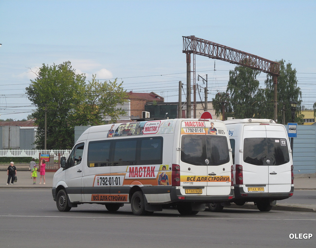 Минская область, Volkswagen Crafter № 5 ТАХ 8496
