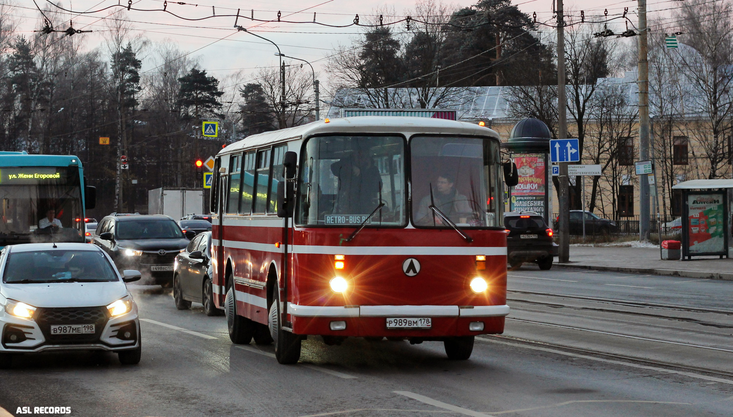 Санкт-Петербург, ЛАЗ-695Н № Р 989 ВМ 178