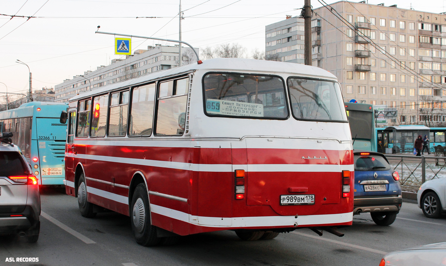 Санкт-Петербург, ЛАЗ-695Н № Р 989 ВМ 178