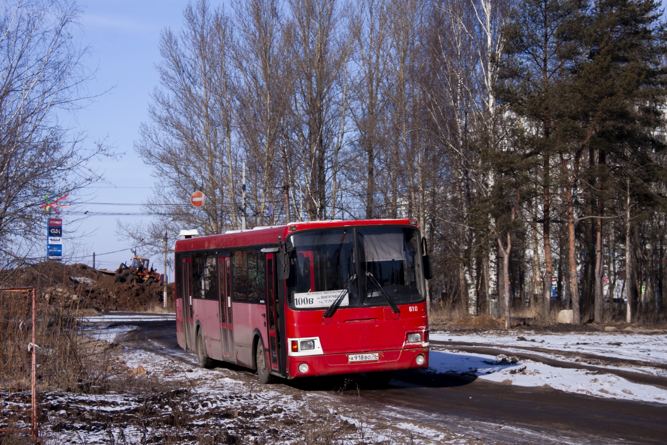 Ярославская область, ЛиАЗ-5256.60 № 610