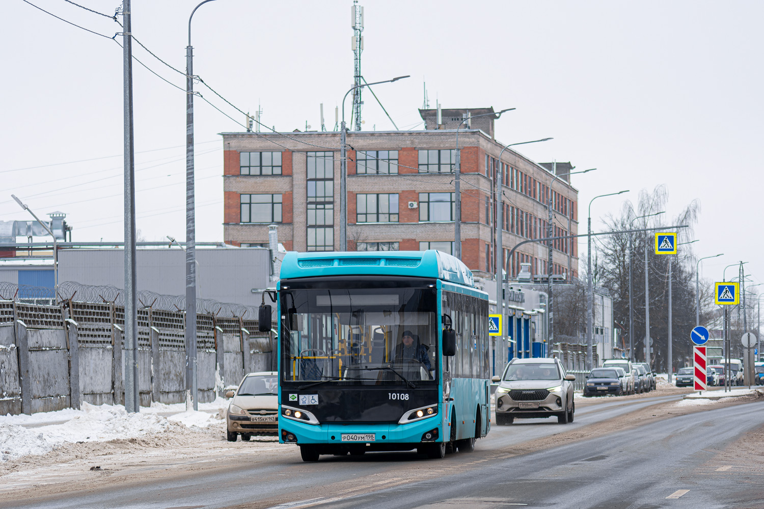 Санкт-Петербург, Volgabus-4298.G4 (CNG) № 10108