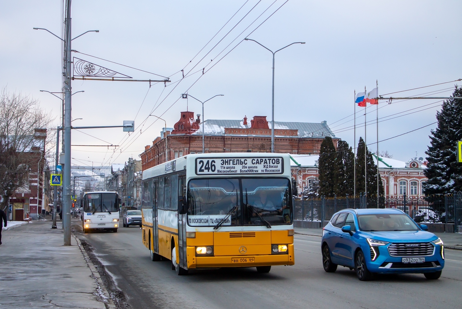 Саратовская область, Mercedes-Benz O405 № ВВ 006 64