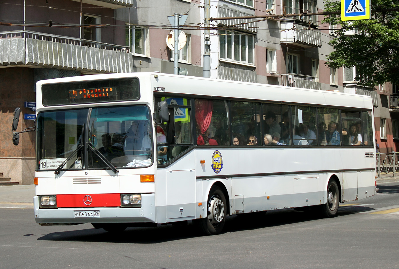 Калининградская область, Mercedes-Benz O405 № С 841 АА 39