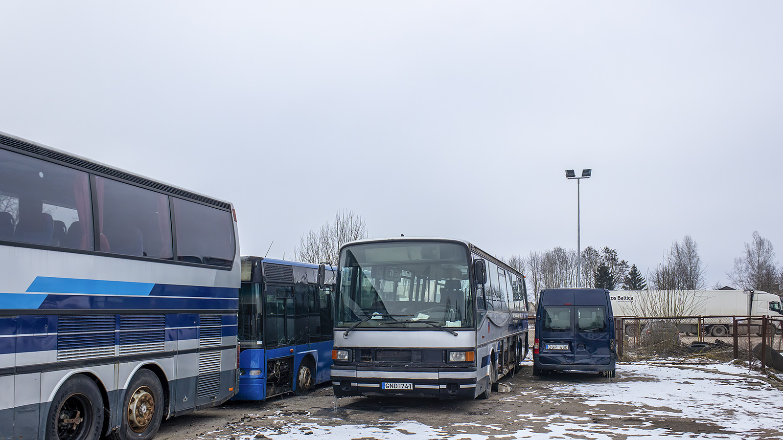 Литва, Setra S215UL № GND 741; Литва, Ford Transit 115T430 № DGP 460