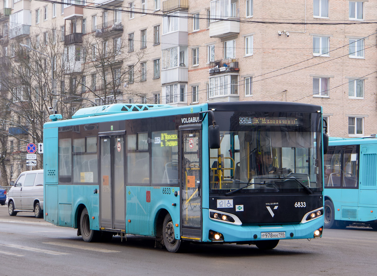 Санкт-Петербург, Volgabus-4298.G4 (LNG) № 6833