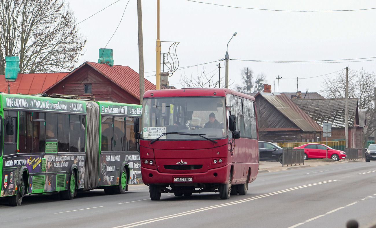 Brestská oblast, MAZ-256.270 č. АМ 7388-1