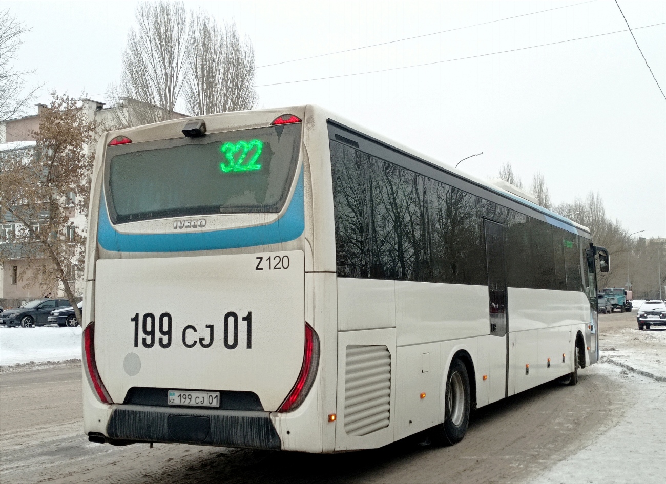 Астана, IVECO Crossway LINE 13M (СарыаркаАвтоПром) № Z120