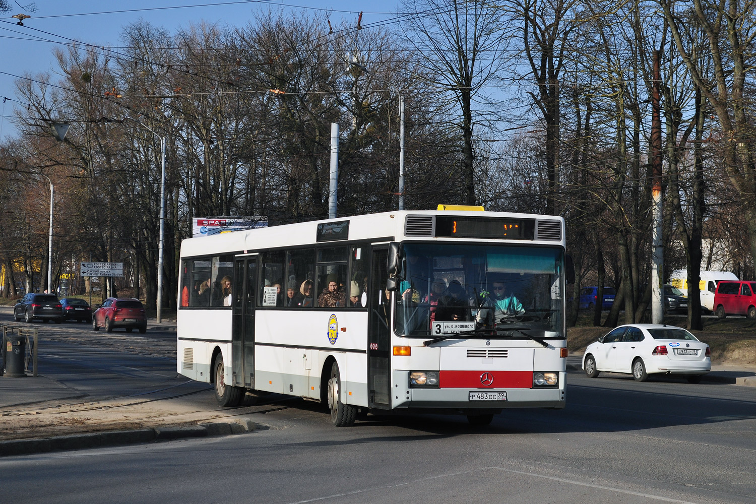 Калининградская область, Mercedes-Benz O407 № Р 483 ОС 39