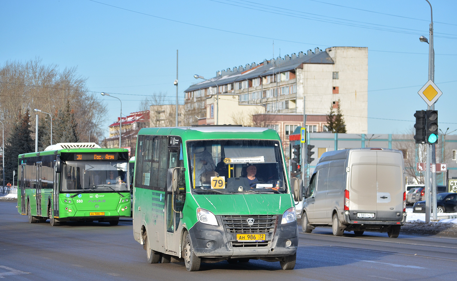 Тюменская область, ГАЗ-A64R45 Next № АН 986 72