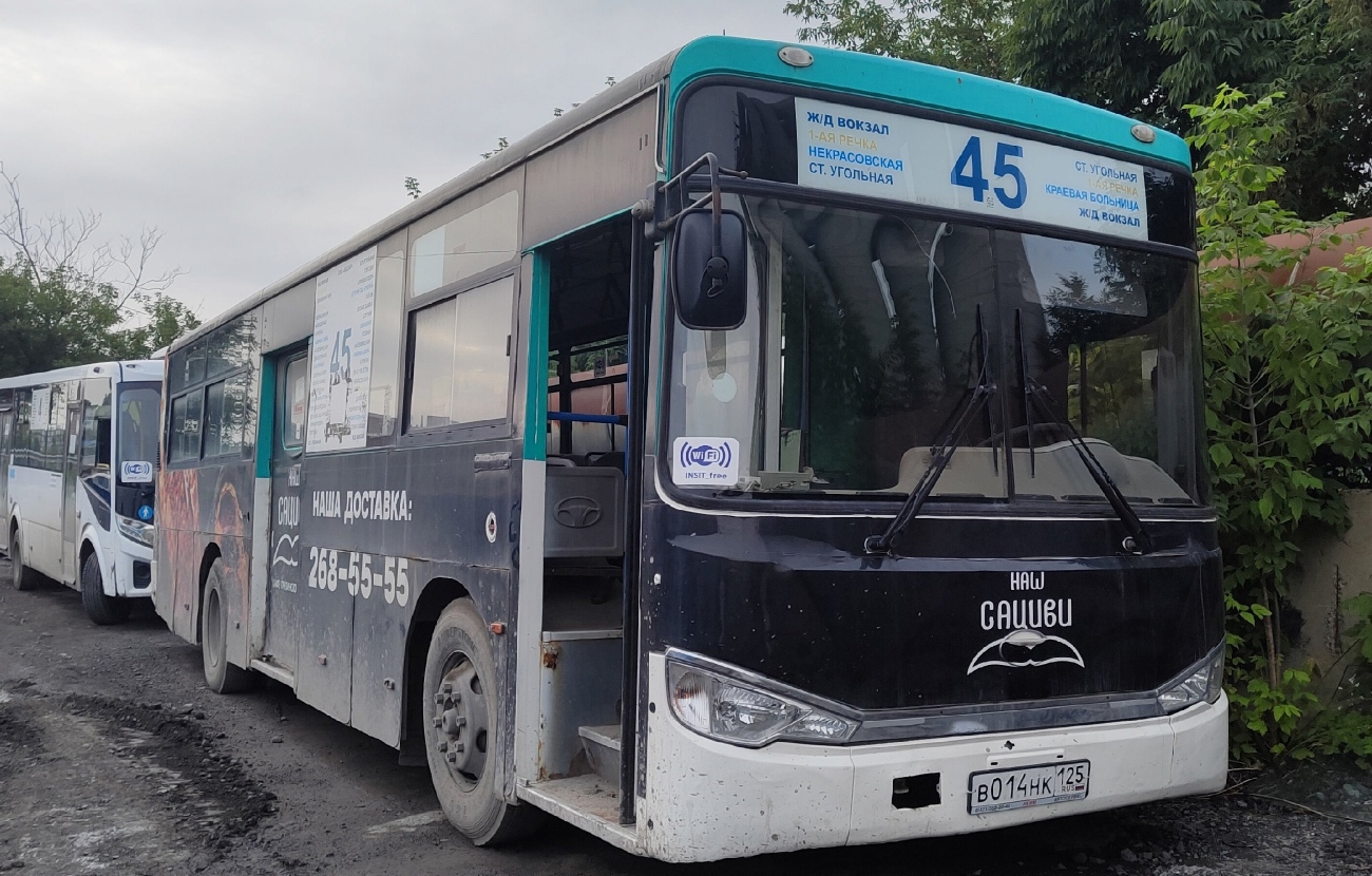 Приморский край, Daewoo New BS106 № В 014 НК 125