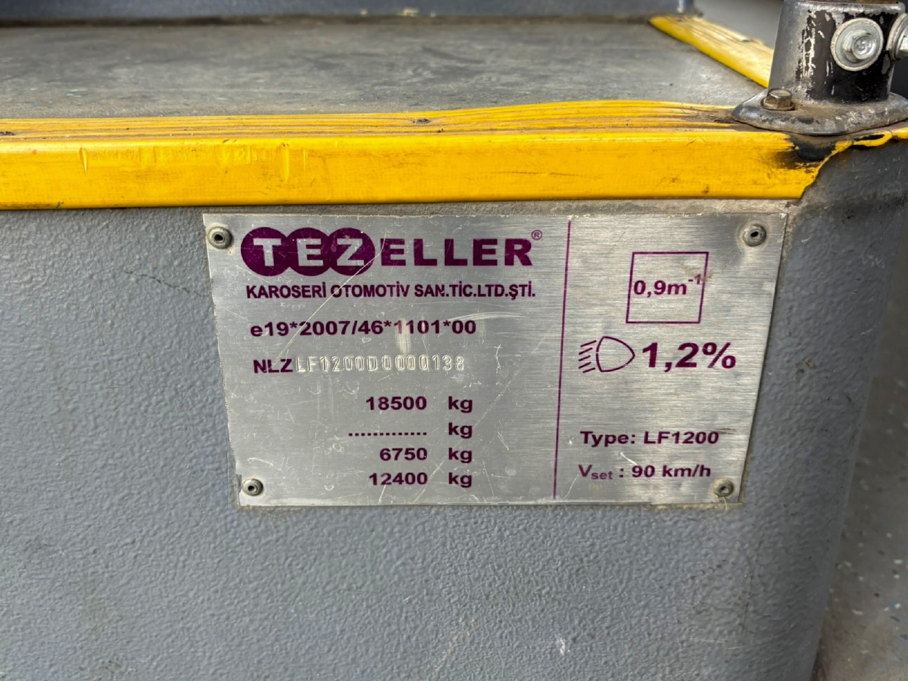 Турция, Tezeller LF1200 № 18