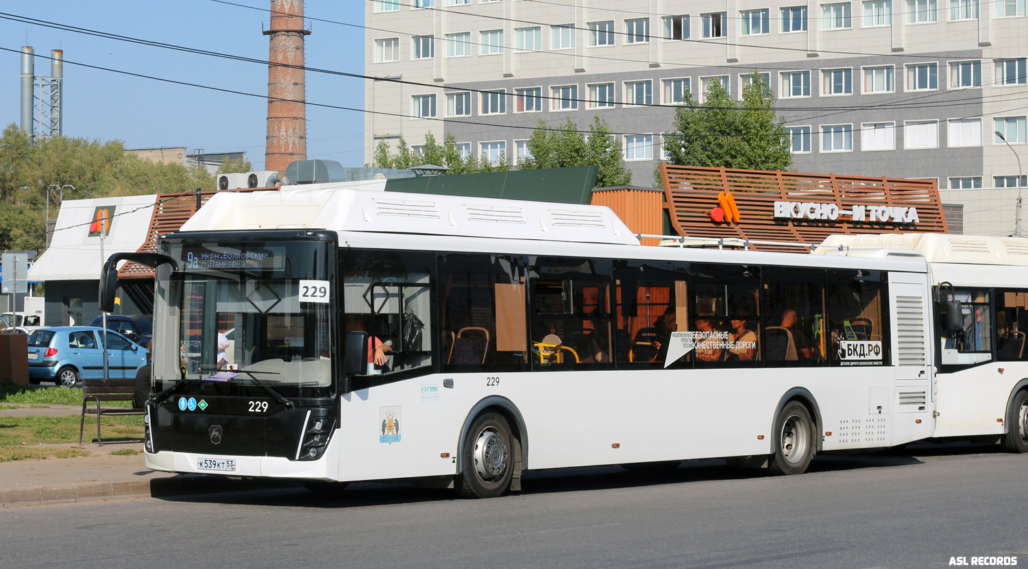 Новгородская область, ЛиАЗ-5292.67 (CNG) № 229