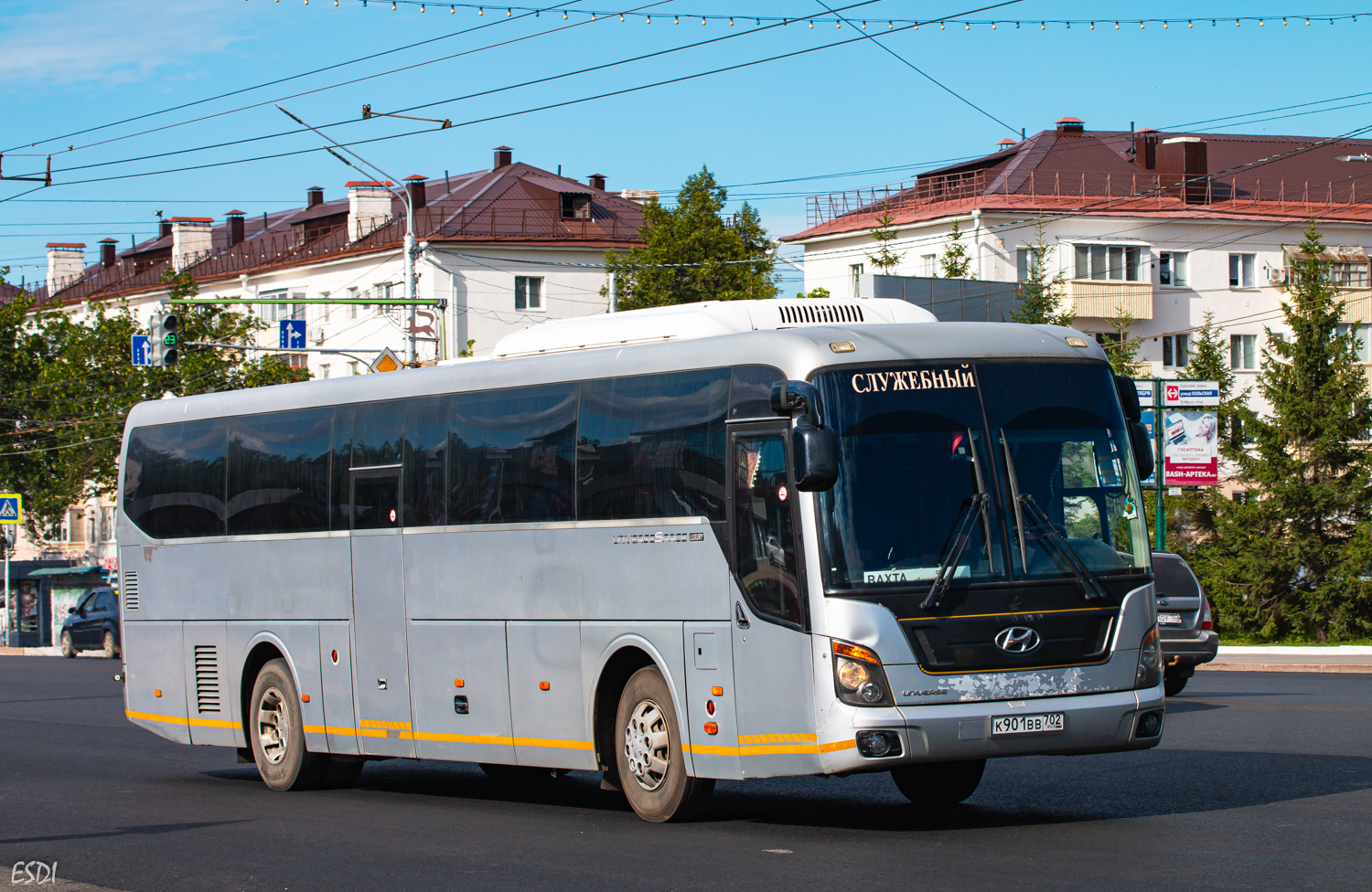 Башкортостан, Hyundai Universe Space Luxury № К 901 ВВ 702