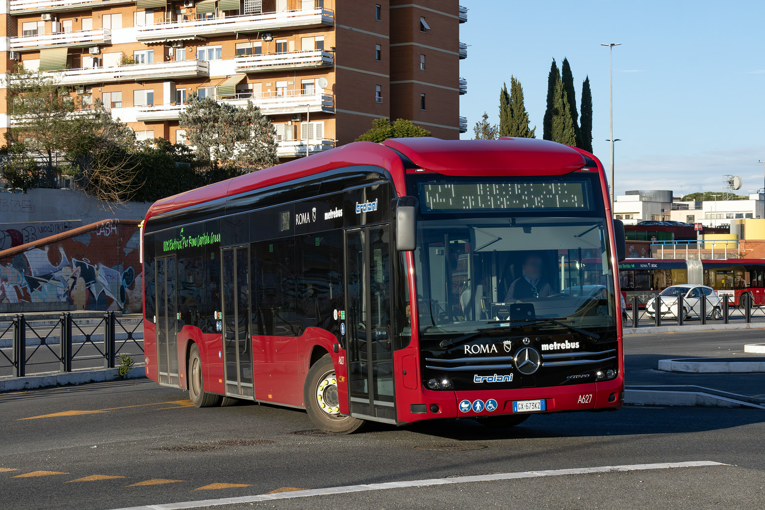 Италия, Mercedes-Benz eCitaro № A627