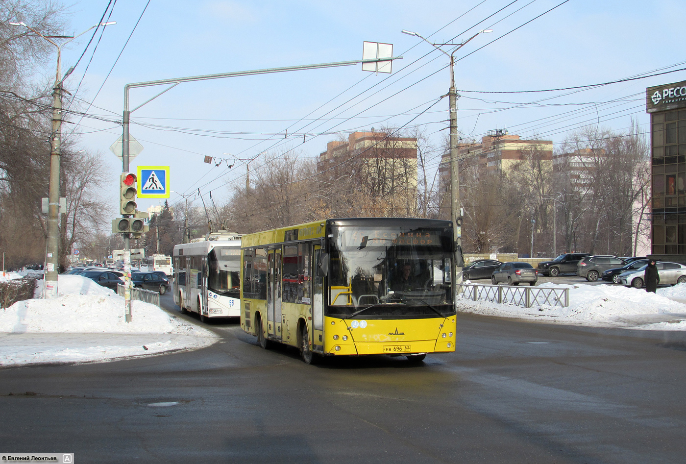 Самарская область, МАЗ-206.067 № ЕВ 696 63