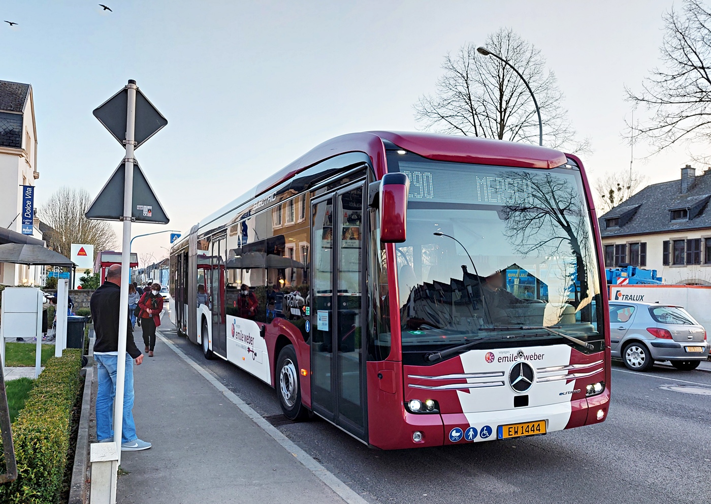 Люксембург, Mercedes-Benz eCitaro G № EW 1444