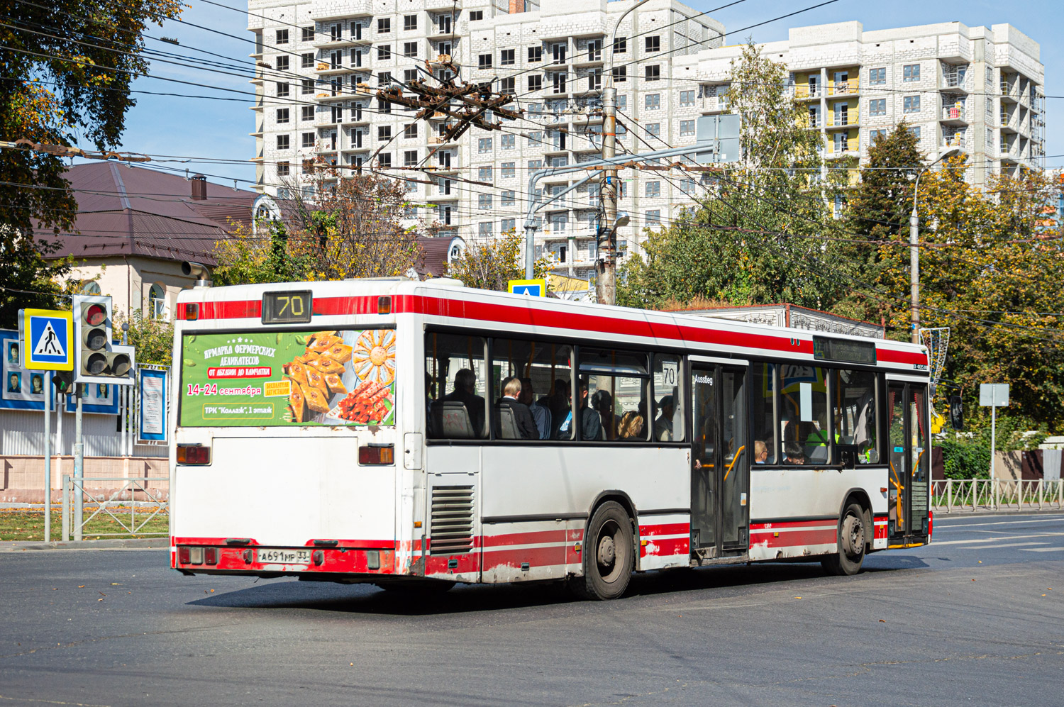 Пензенская область, Mercedes-Benz O405N2 № А 691 МР 33