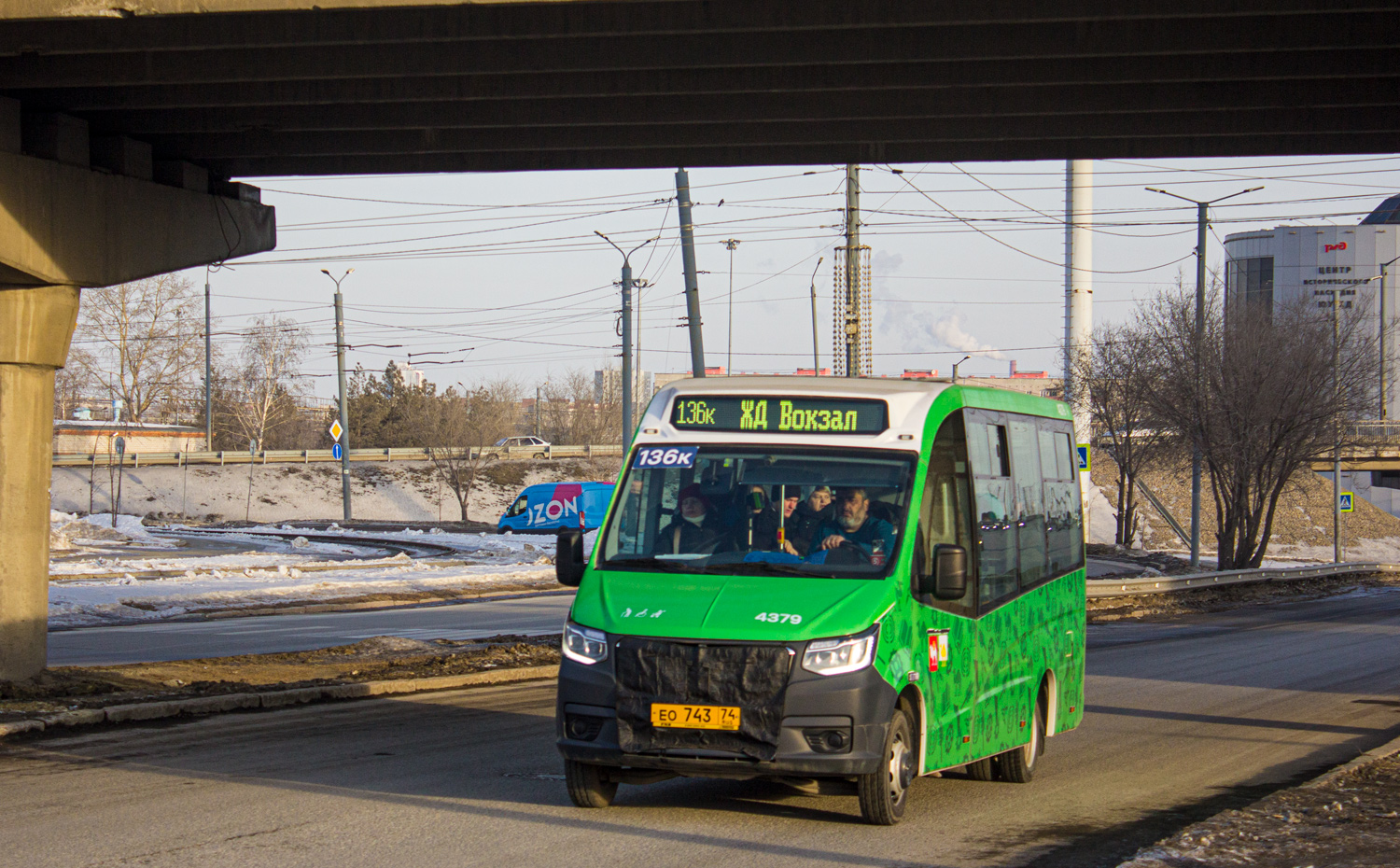 Челябинская область, ГАЗ-A68R52 City № 4379