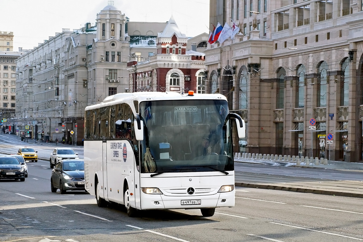 Москва, Mercedes-Benz Tourismo II 15RHD № В 497 ВВ 77