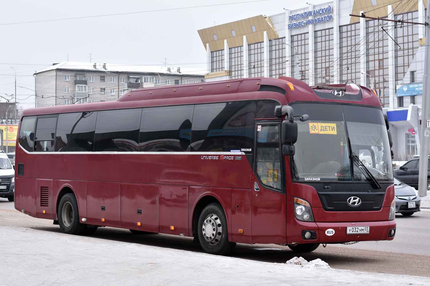 Бурятия, Hyundai Universe Xpress Noble № У 032 НМ 03