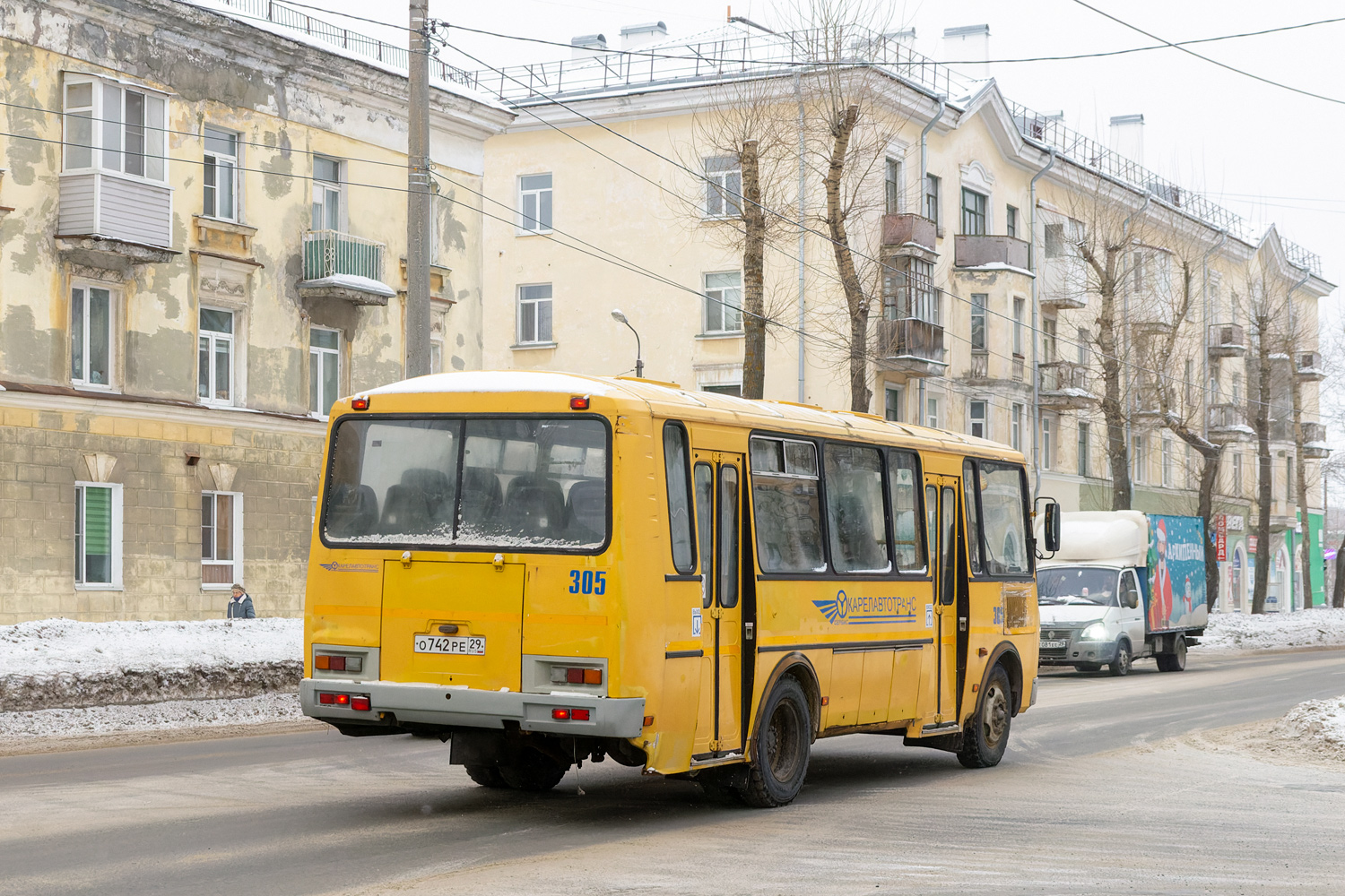 Архангельская область, ПАЗ-423402 № О 742 РЕ 29