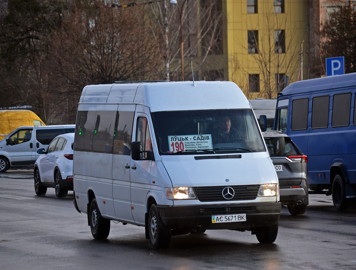 Волынская область, Mercedes-Benz Sprinter W903 308D № AC 5671 BK