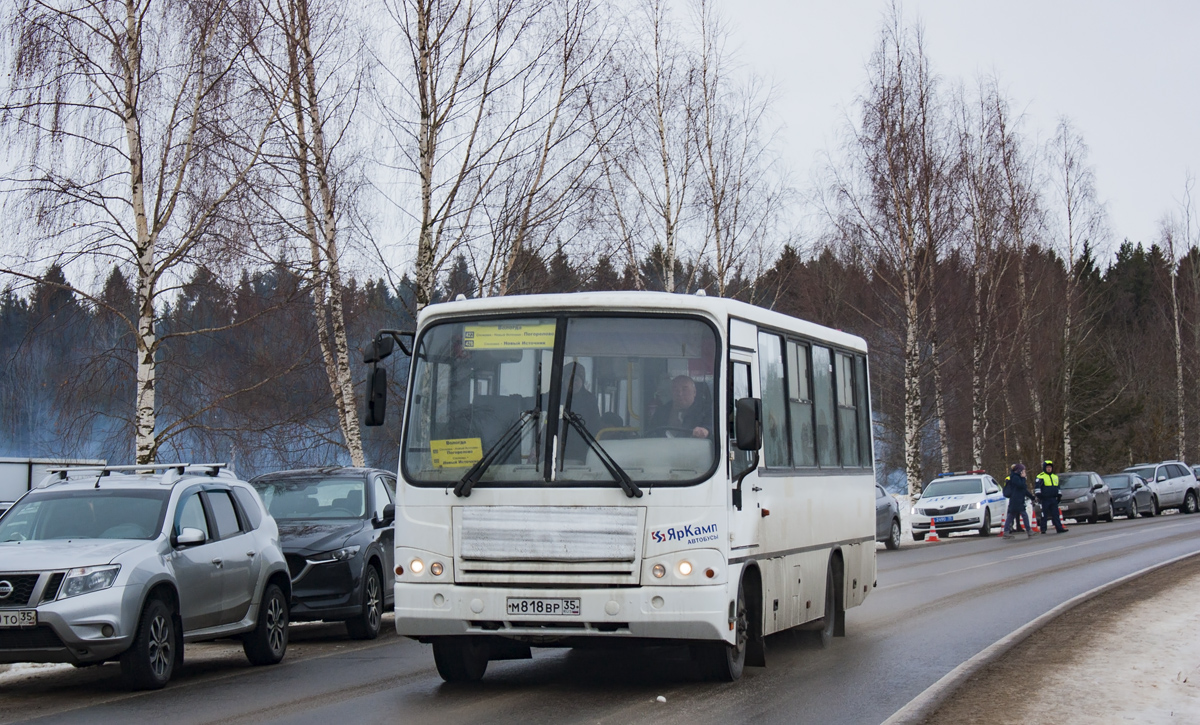 Вологодская область, ПАЗ-320402-05 № М 818 ВР 35