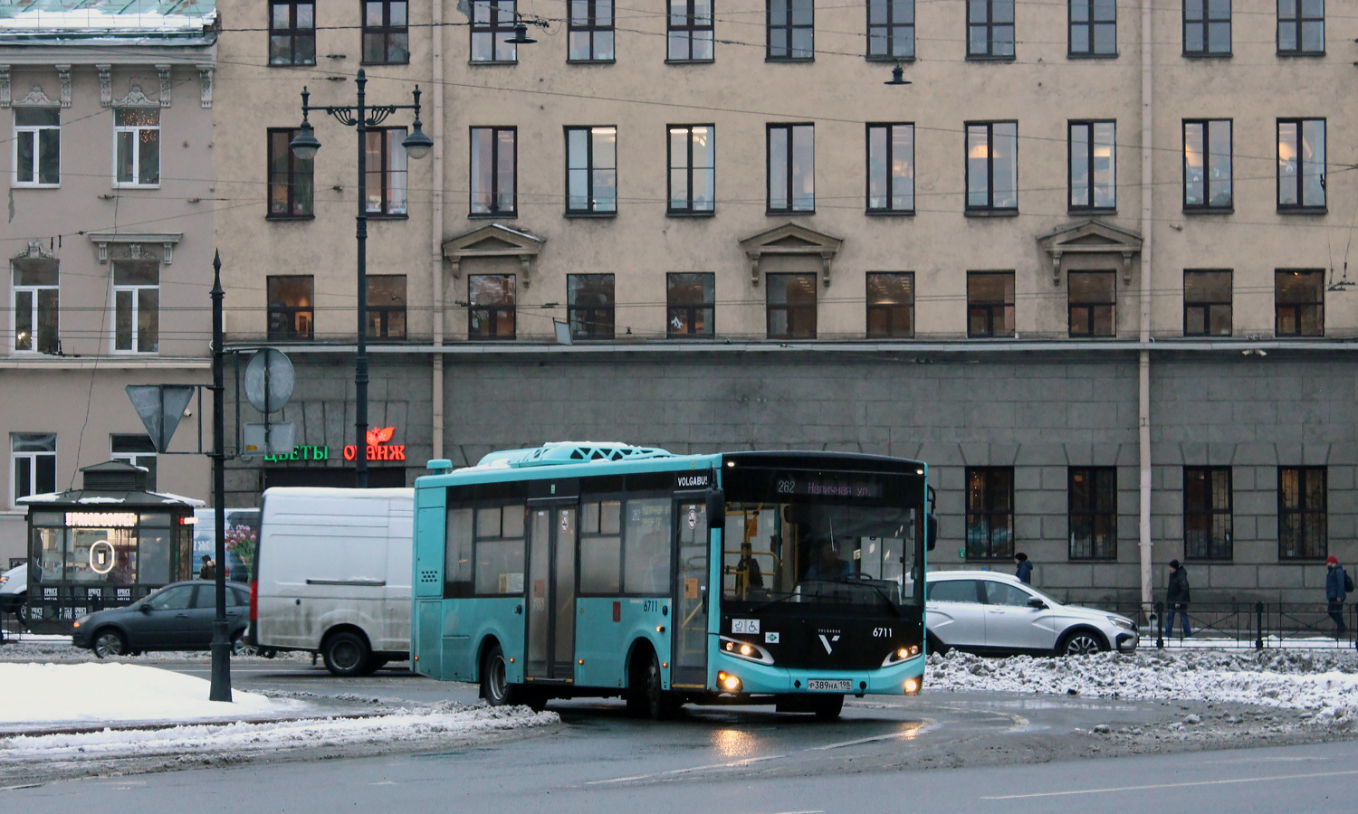 Санкт-Петербург, Volgabus-4298.G4 (LNG) № 6711