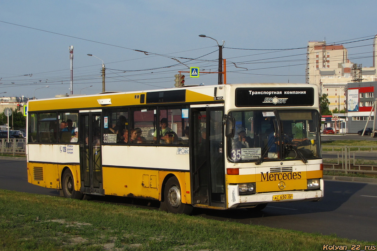 Алтайский край, Mercedes-Benz O405 № АС 650 22