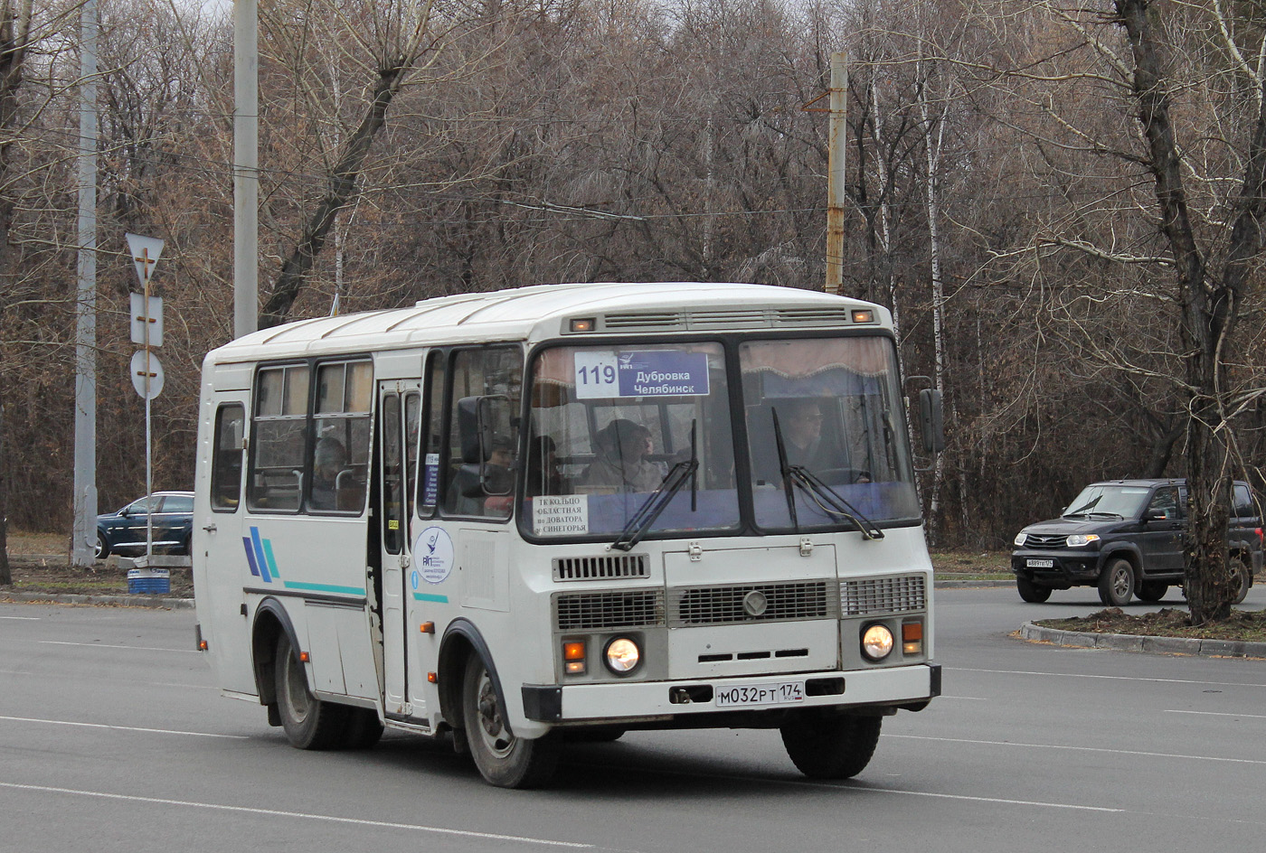 Челябинская область, ПАЗ-32053 № М 032 РТ 174