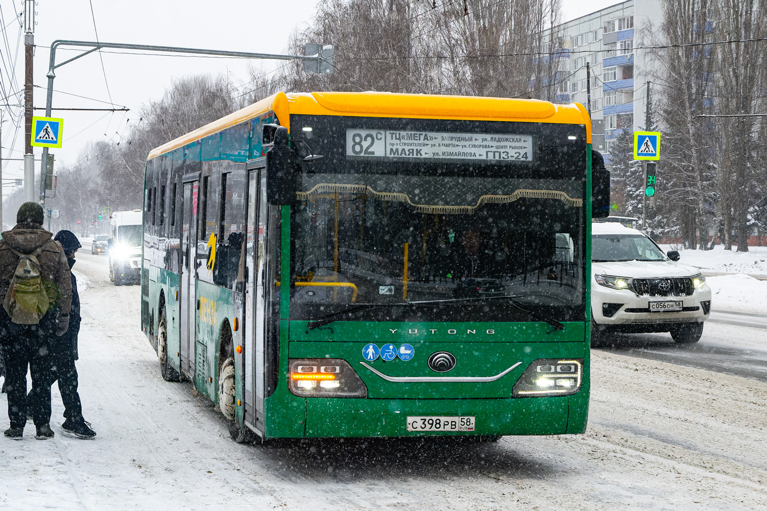 Пензенская область, Yutong ZK6116HG № С 398 РВ 58