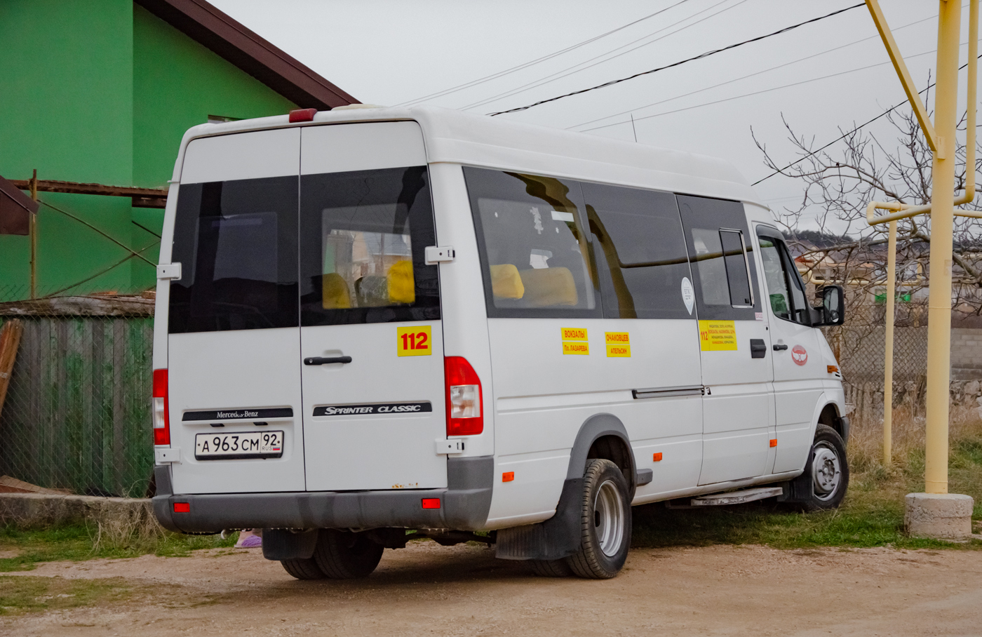 Севастополь, Луидор-223201 (MB Sprinter Classic) № А 963 СМ 92