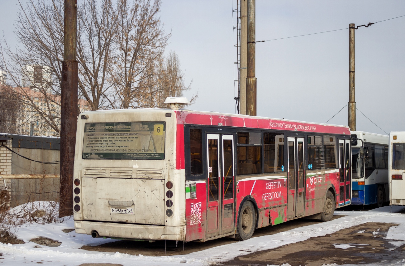 Саратовская область, ЛиАЗ-5293.53 № М 593 КМ 164