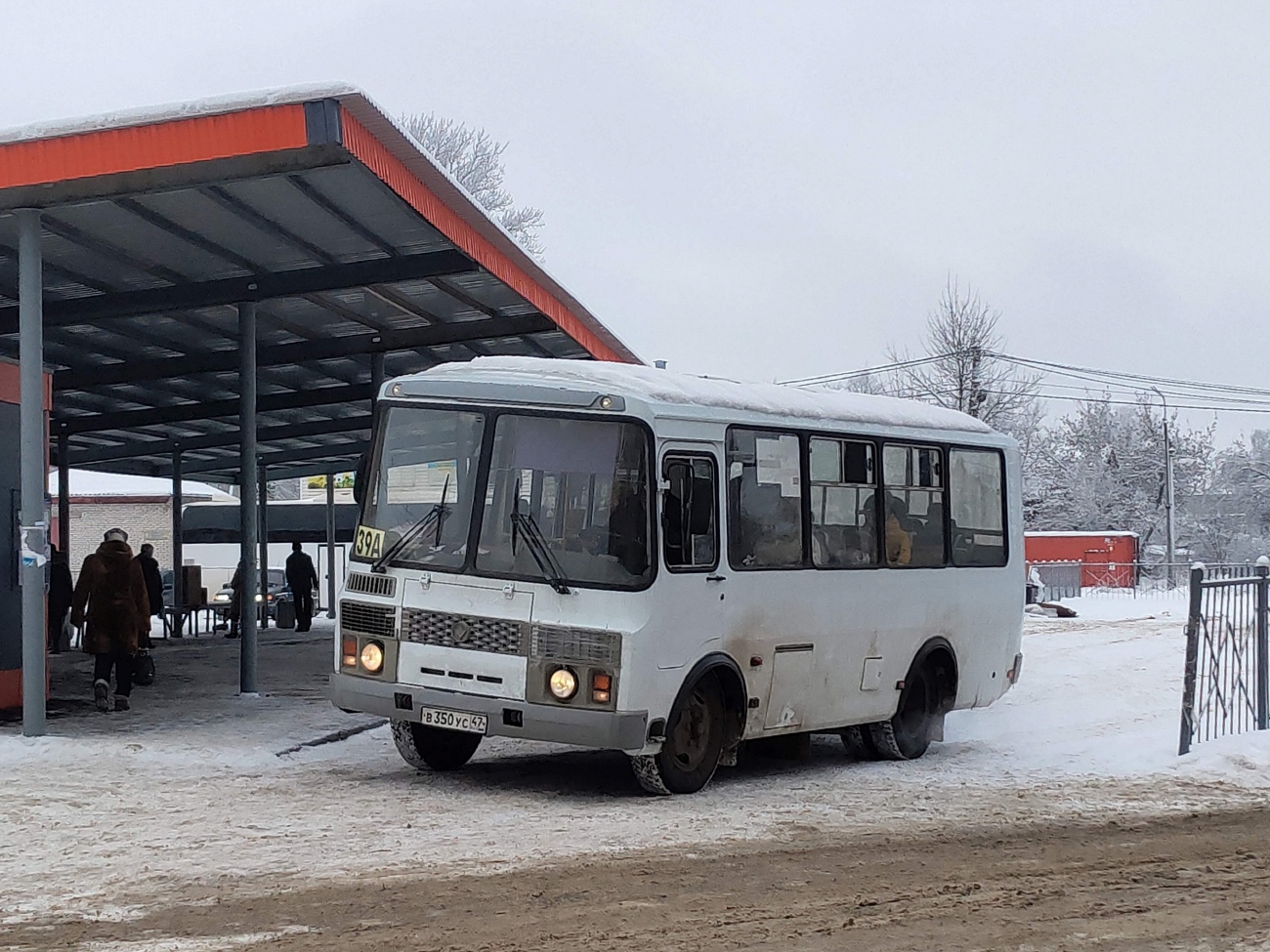 Ленинградская область, ПАЗ-32054 № В 350 УС 47