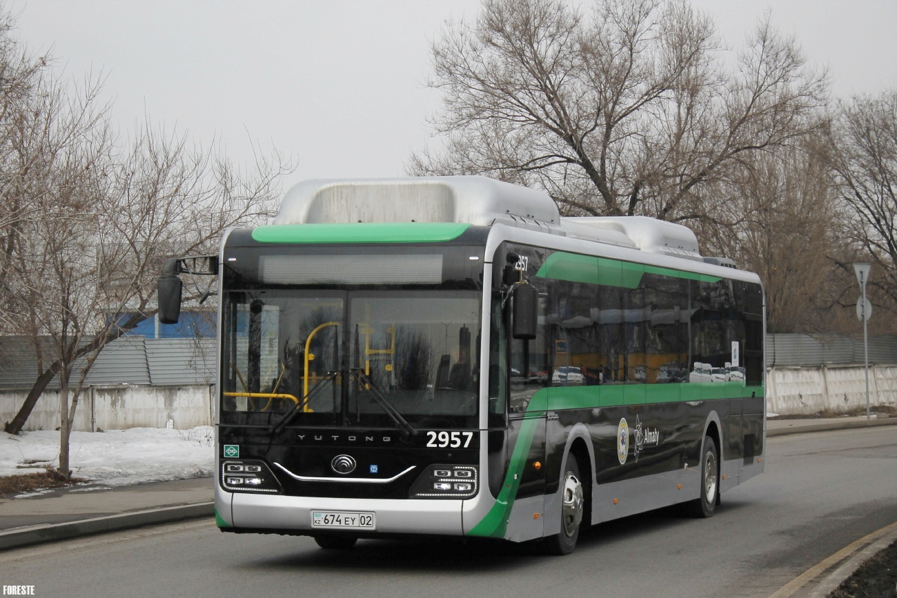 Алматы, Yutong ZK6126HG (QazTehna) № 2957