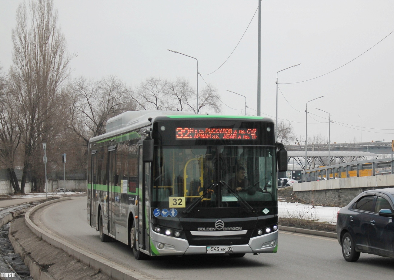 Алматы, Golden Dragon XML6125CN (Hyundai Trans Auto) № 2603